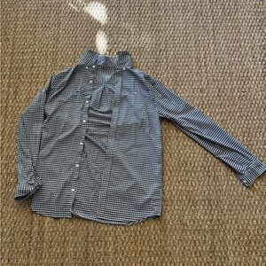 Vineyard Vines Blue and White Gingham Shirt